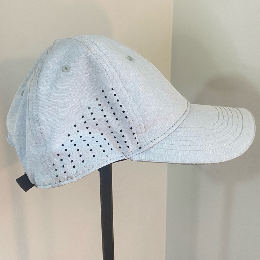 MISSION Cooling Vented Mesh Performance Hat Cap Alloy Heather Gray - Picture 11 of 17
